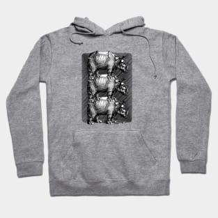 Rhinoceros-4 Hoodie